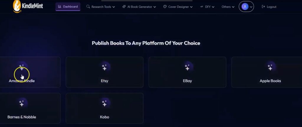 KindleMint AI content generation for ebooks